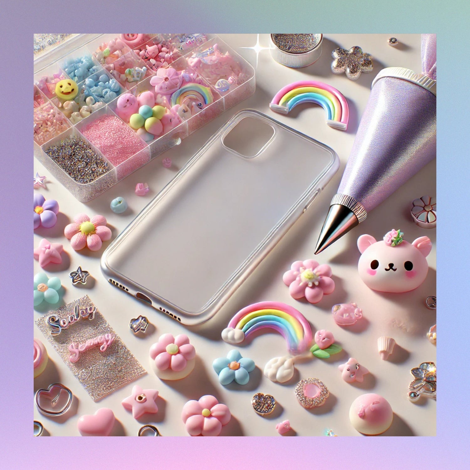 Nos kits de customisation pour téléphone en mode KAWAII !