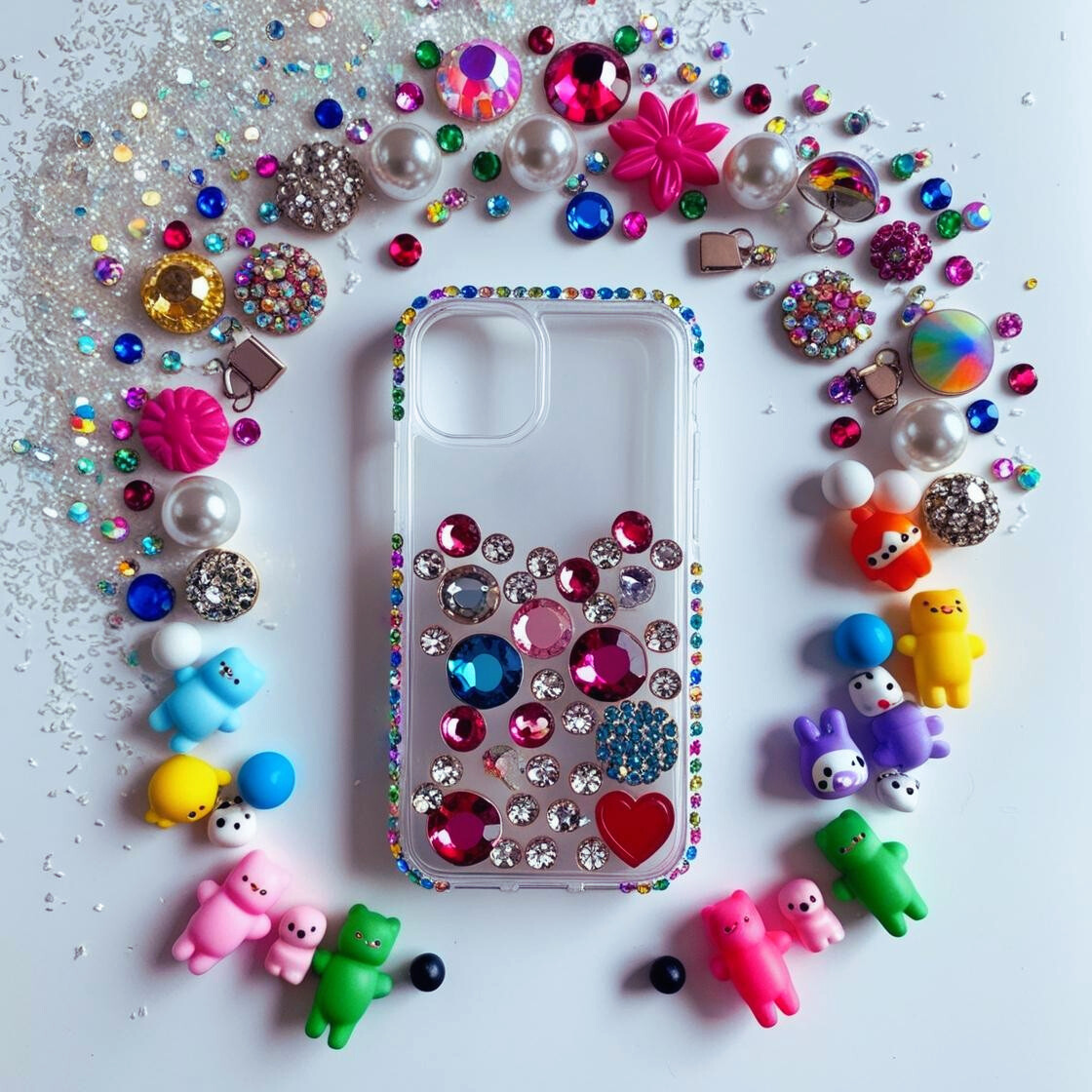 Kit DIY Coque de Téléphone Personnalisable – Créez votre JUNK CASE Unique et Kawaii !